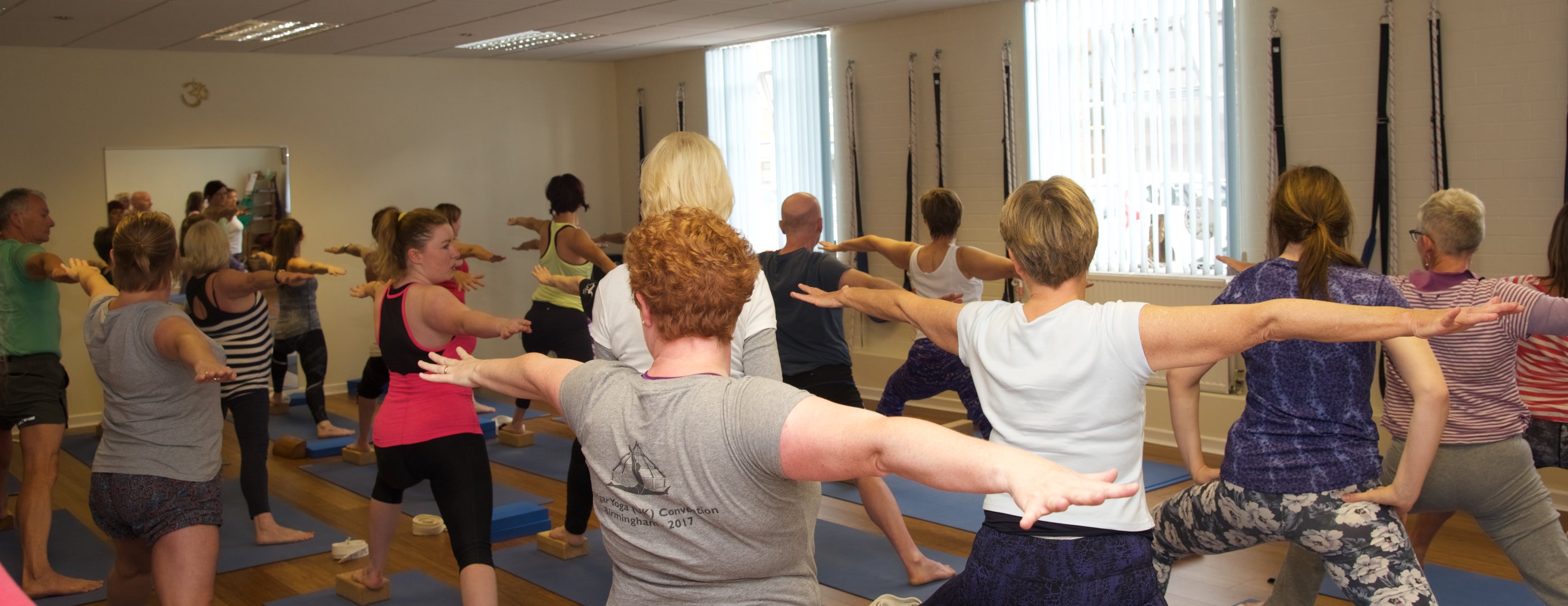 Participants Workshop Congleton Iyengar Yoga Centre